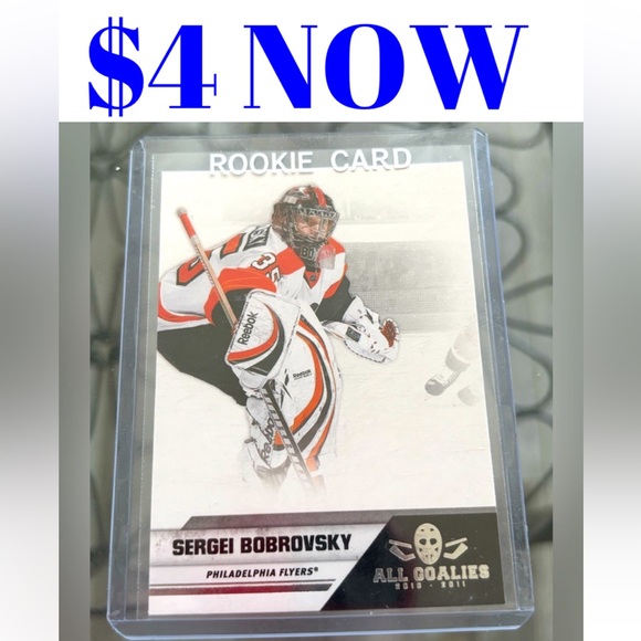 Panini Other - Sergei Bobrovsky 2010/11 Florida Panthers Rookie RC Hockey Card